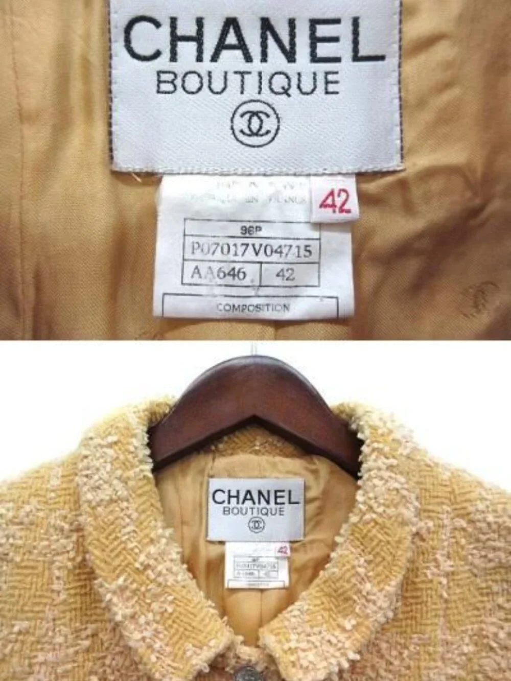 CHANEL name vintage